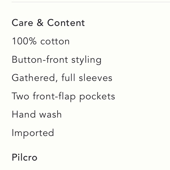 NWT! Anthropologie Pilcro Cotton Micro Fleece Button Front Jacket - Picture 5 of 11